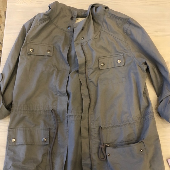 Grey Utility Jacket - Picture 2 of 6